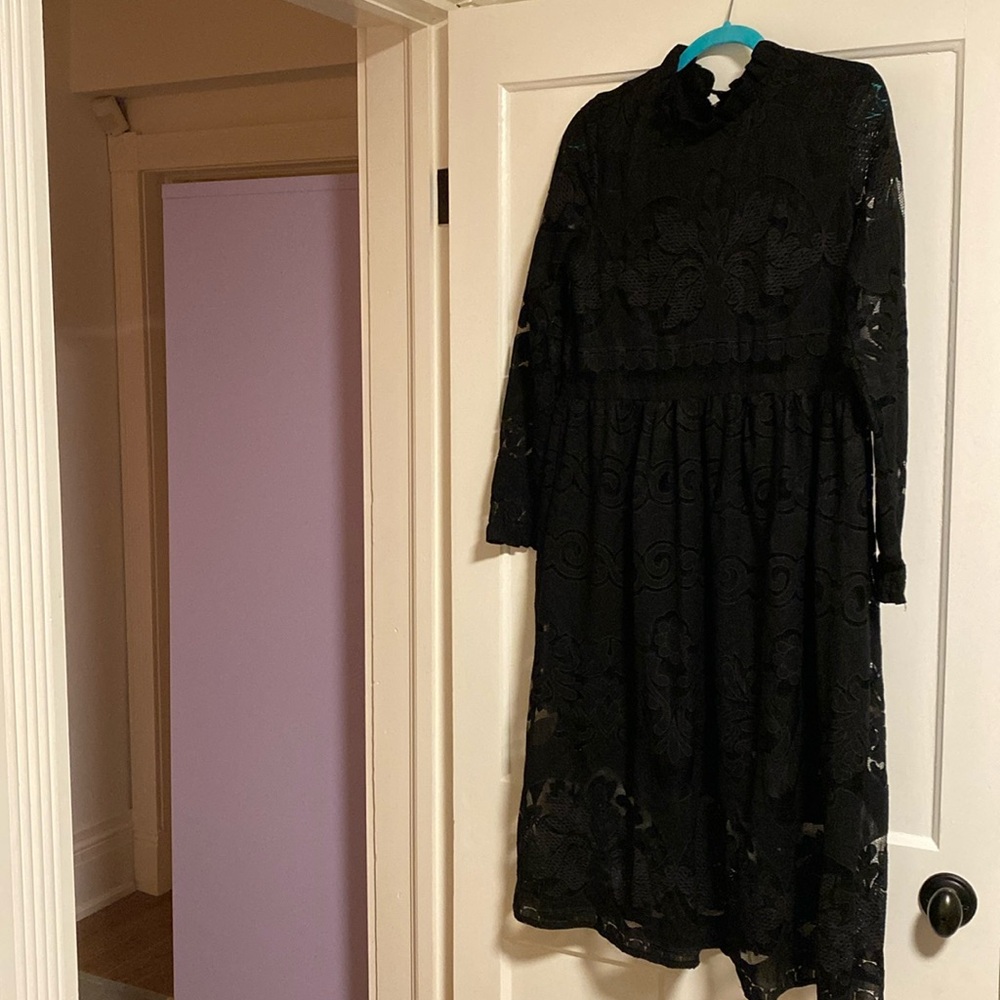 Witchy/goth/dark academia dress 🦇